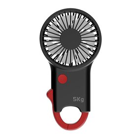 Hook Handheld Fan - Brushless Motor Powerful Adjustable Cordless Outdoor Factory Tool