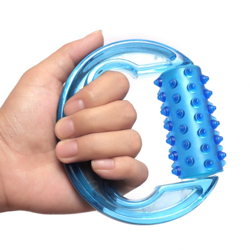 Cellulite Massage Roller - Plastic Manual Handheld Full Body Neck Arm Leg Muscle Tool