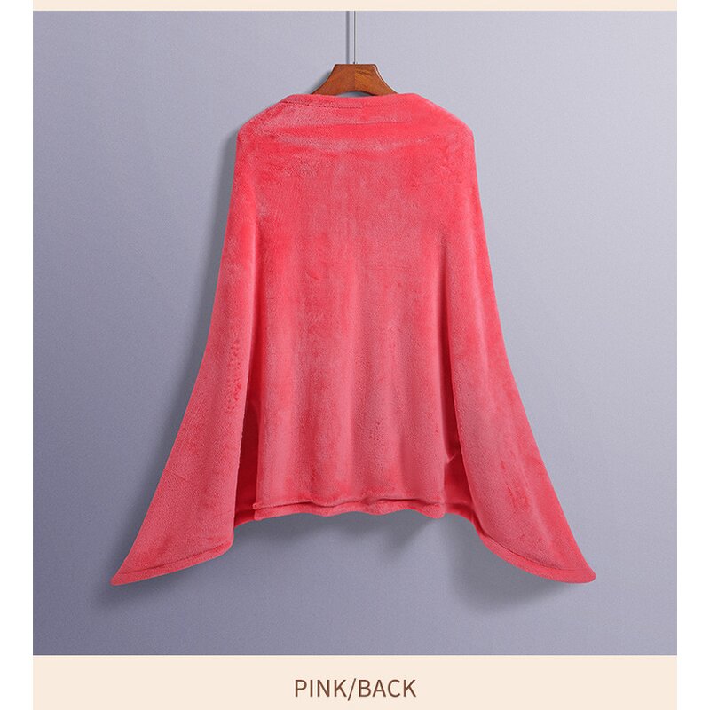 USB Heated Blanket - Home Electric 3 Heat Levels Wearable Custom Logo Thermal Tool