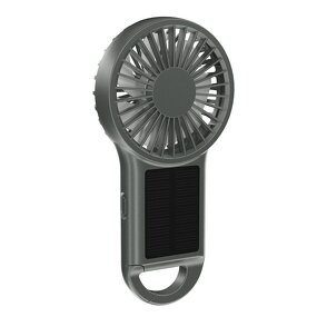 Solar Handheld Fan - 2025 Hook Charging Large Battery Outdoor Camping Cooling Tool