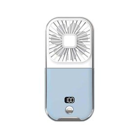 Multifunction Handheld Fan - Mini Power Bank Phone Holder Foldable Hanging Neck Tool