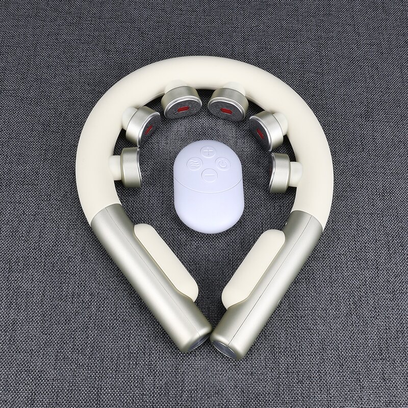 Intelligent Neck Massager - YOUMAY Non-magnetic Pulse Temperature Control Soothing Tool