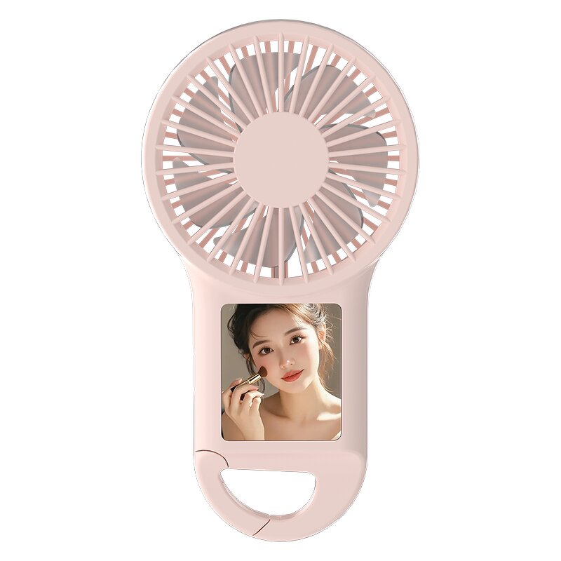 Makeup Mirror Fan - Multifunctional Mini USB Pocket Charging Low Noise Personal Tool