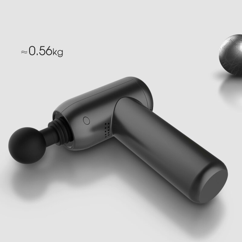 Red Light Fascia Gun - Muscle Treatment LED Display Rechargeable Infrared Powerful Tool