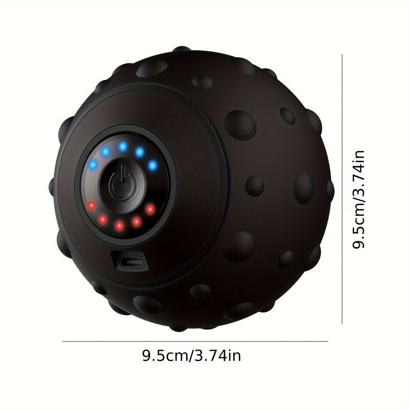 Vibration Massage Ball - 5 Speed Rechargeable High Intensity Muscle Tension Relief Tool