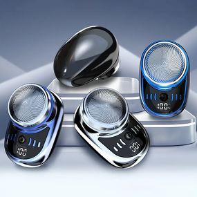 Portable Electric Shaver - Men 100% Washable USB Rechargeable Travel Shaving Tool