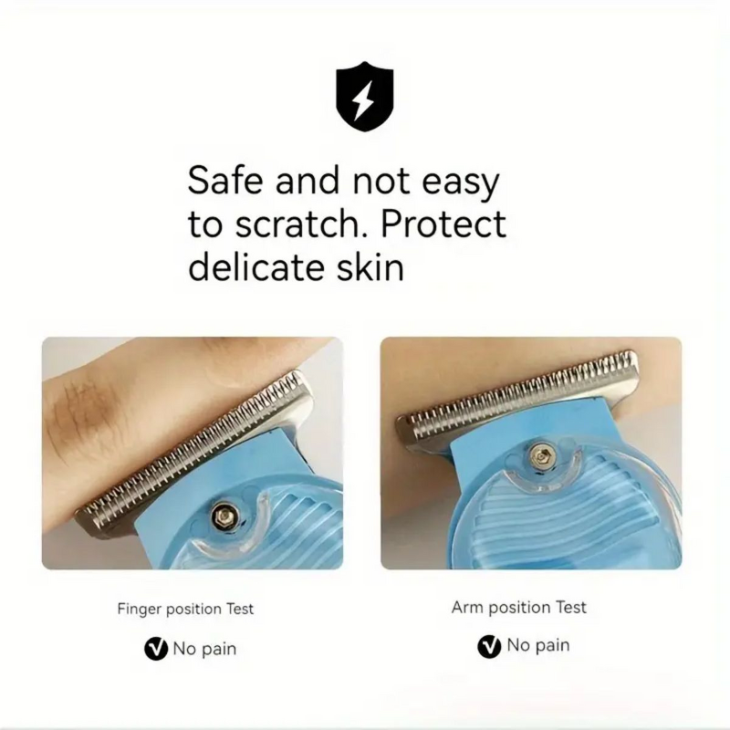 Electric Hair Clippers - Cordless LCD Display Waterproof Beard Nose Mens Grooming Kit