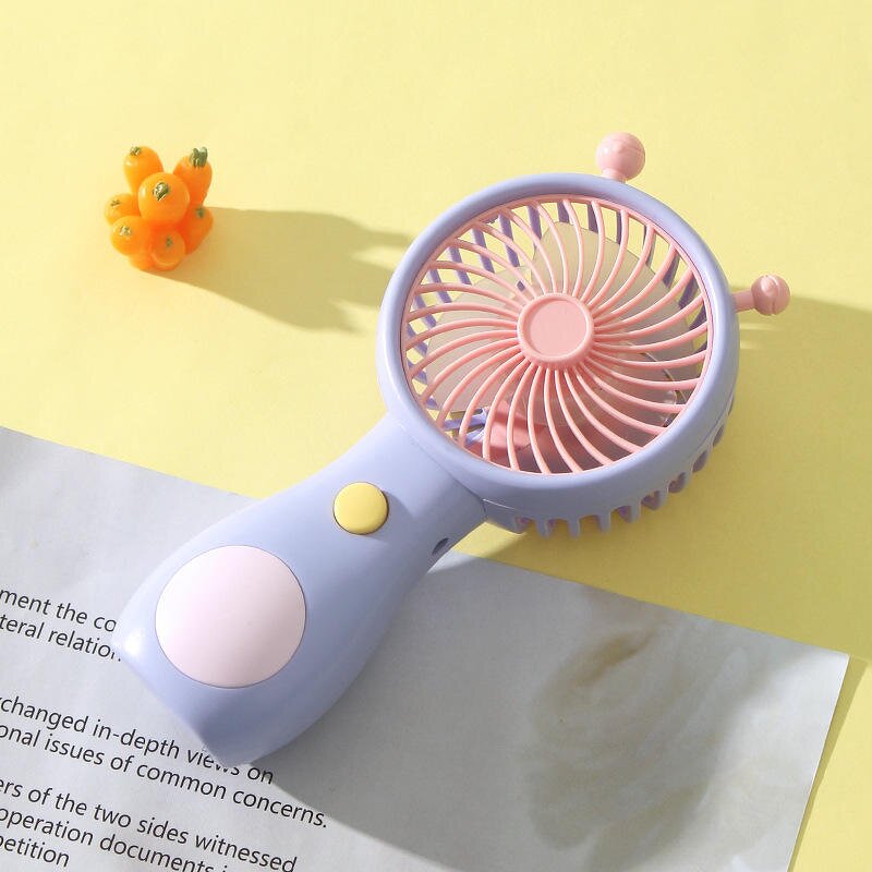 Custom Handheld Fan - Rechargeable Mini Cute Portable USB Cooler Personal Use Tool