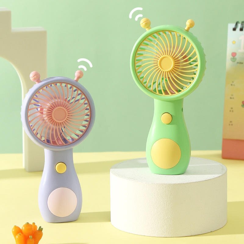 Custom Handheld Fan - Rechargeable Mini Cute Portable USB Cooler Personal Use Tool