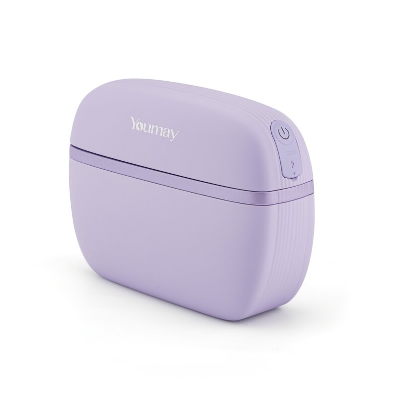 Mini Muscle Massager - Deep Tissue Rechargeable Travel Brushless Magnetic Case Tool