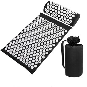 Acupuncture Yoga Mat - Back Body Head Neck Foot Spike Needle Massager Cushion Tool