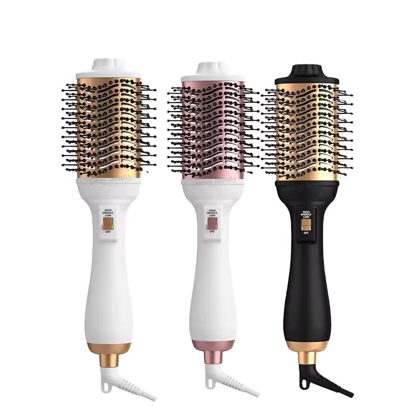 Hot Air Styler - Hot Sale Salon 3 in 1 Negative Ion Volumizing Straightener Brush