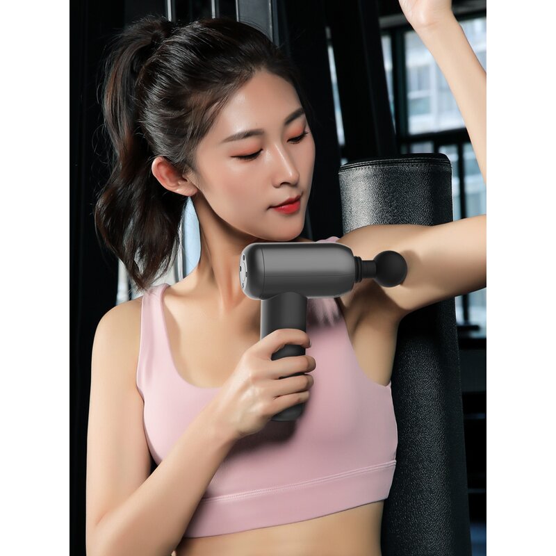 Red Light Fascia Gun - Muscle Treatment LED Display Rechargeable Infrared Powerful Tool