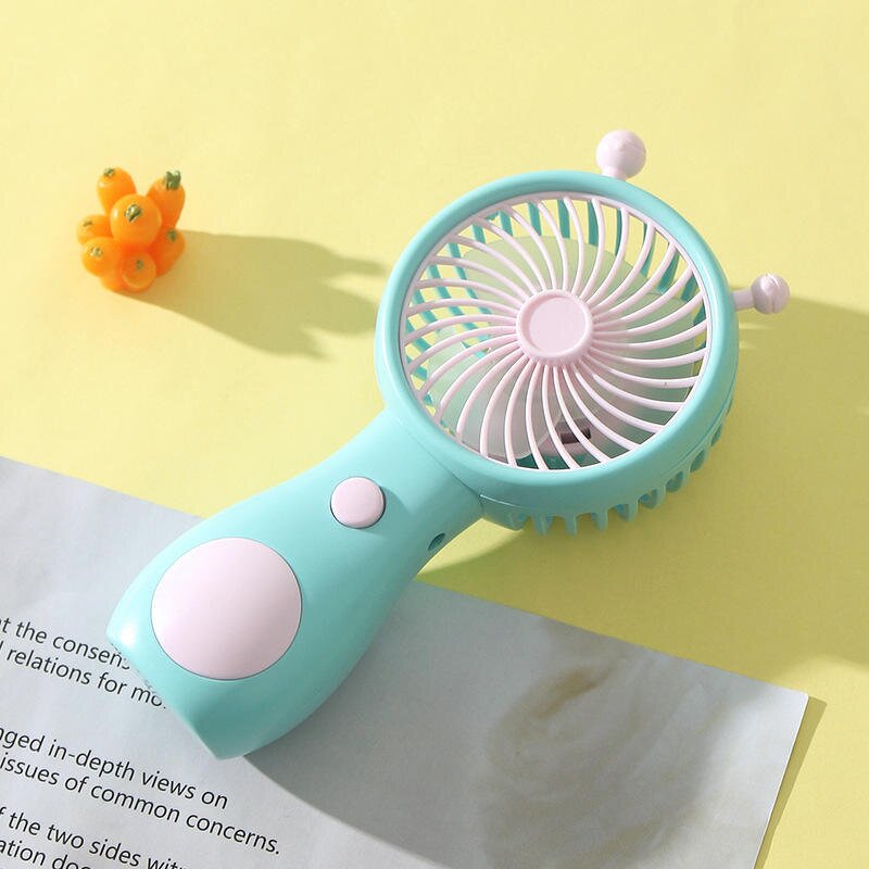 Custom Handheld Fan - Rechargeable Mini Cute Portable USB Cooler Personal Use Tool