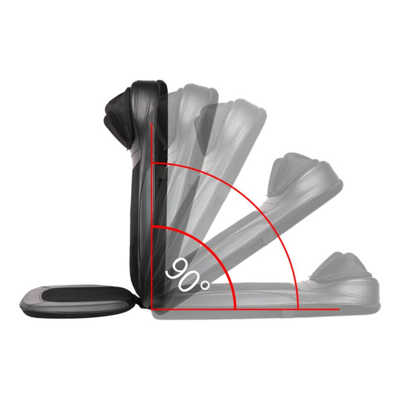 Car Massage Cushion - Youmay Electric Vibrating Infrared Heating Back Seat Pad Tool