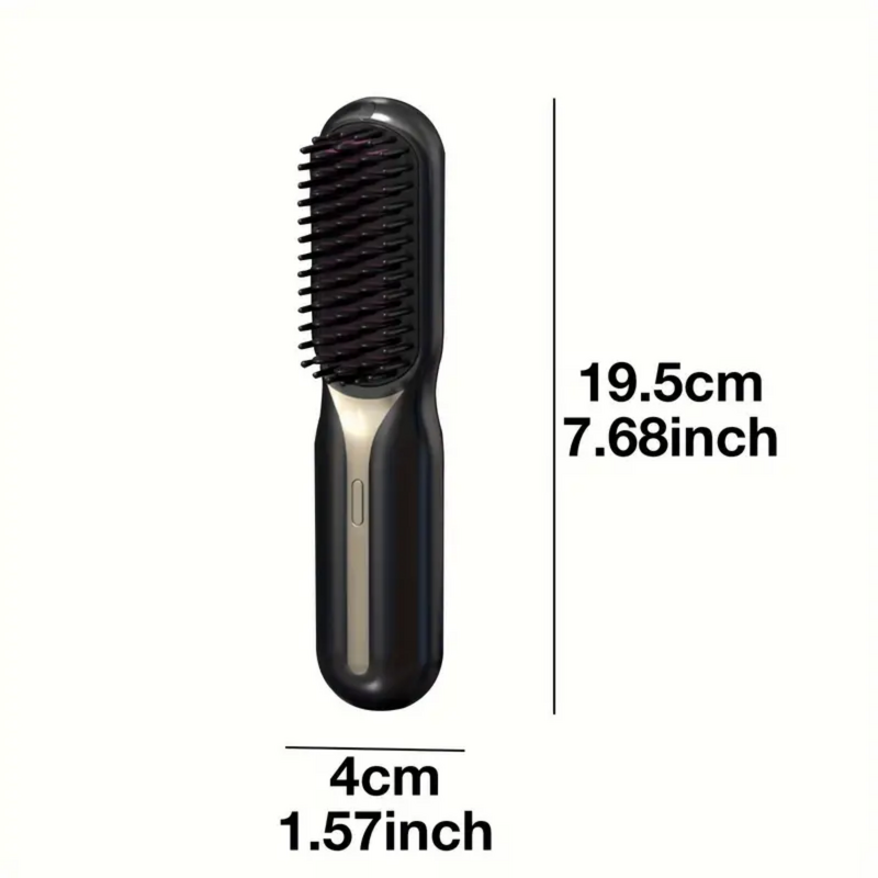 Wireless Hair Straightener - Charging Negative Ions Portable Straight Curl Dual-purpose