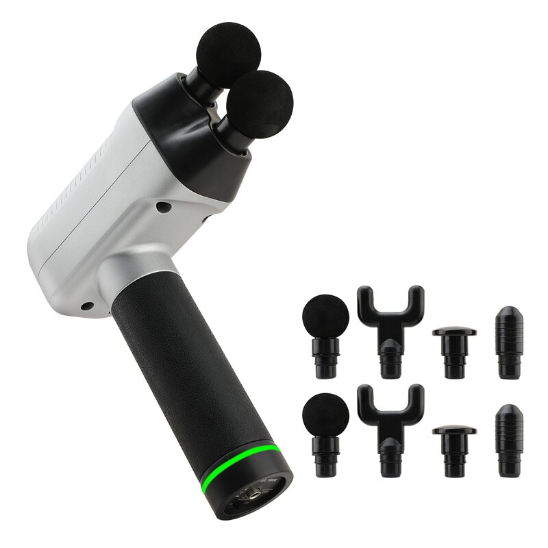 Double Head Massage Gun - YOUMAY Quality Eight Heads Sport Muscle Percussion Tool