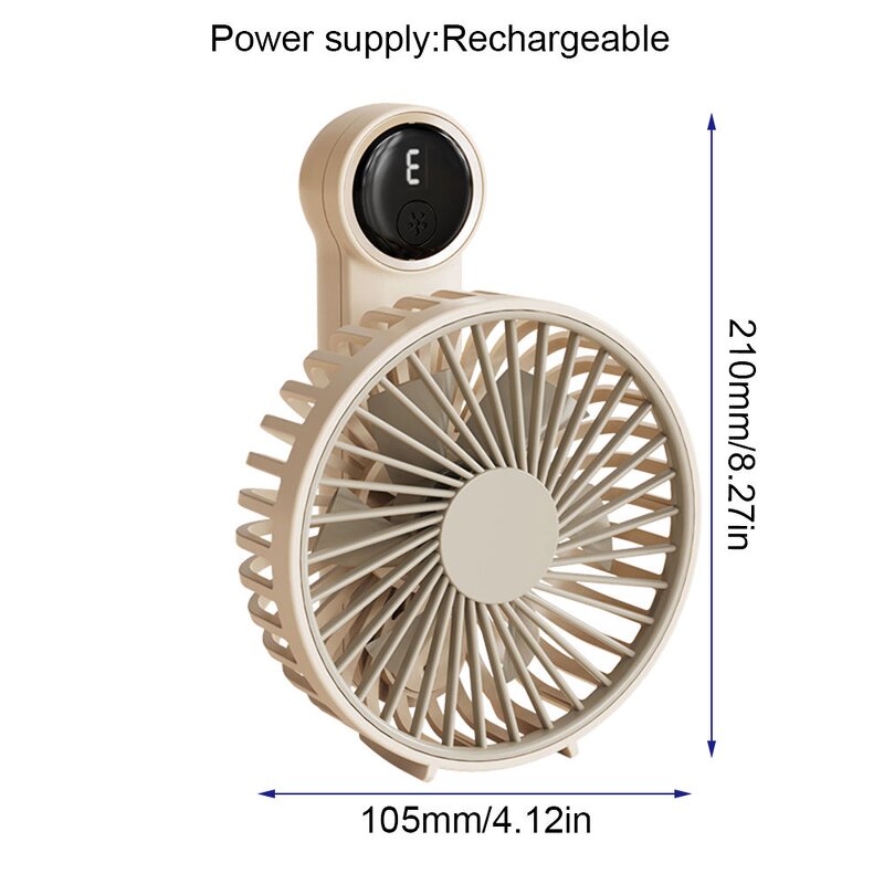 Mini Handheld Fan - New Portable Rechargeable Foldable Household Air Cooling Tool