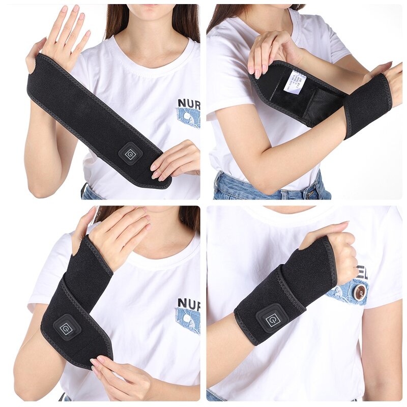 Heated Wristband - Youmay Adjustable Pain Relief Sports Hand Protection Therapy Wrap