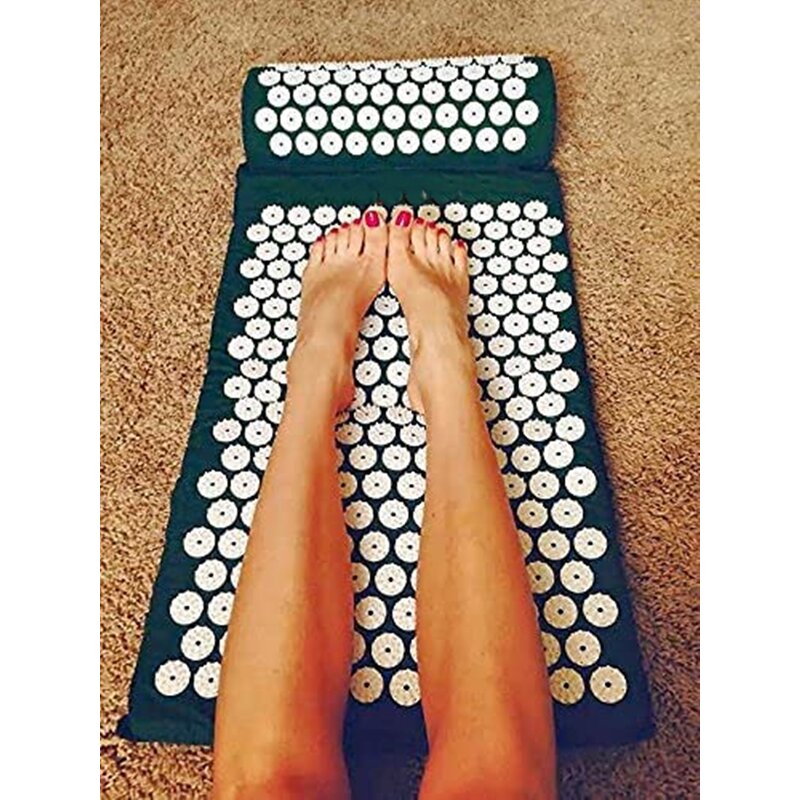 Fitness Acupressure Mat - Top Seller Shakti Mat Set Back Pain Relief Muscle Tool