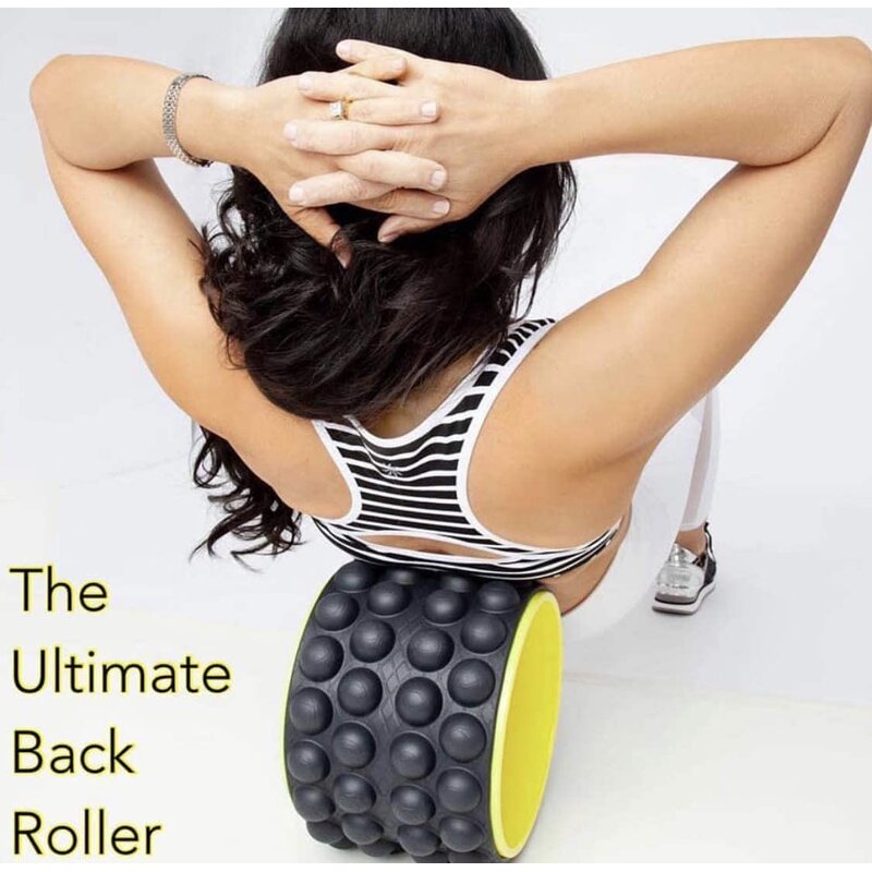 Back Massage Roller - Youmay New Arrival Back Pain Relax Custom Print Yoga Wheel Tool