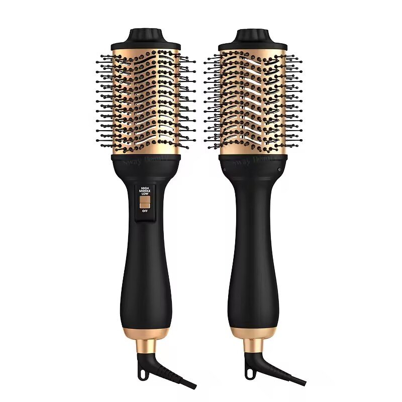 Hot Air Styler - Hot Sale Salon 3 in 1 Negative Ion Volumizing Straightener Brush