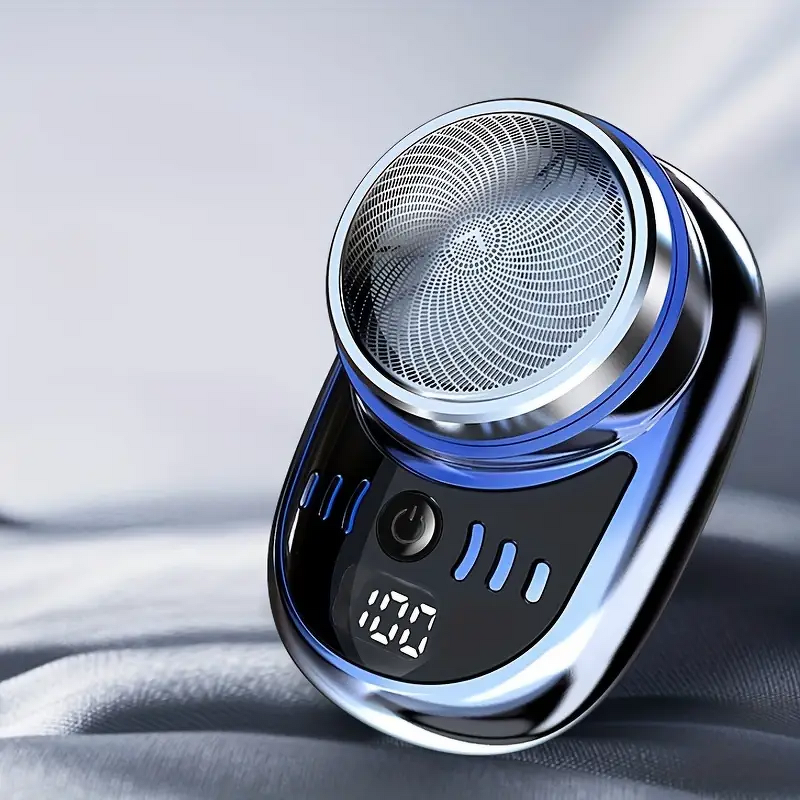 Portable Electric Shaver - Men 100% Washable USB Rechargeable Travel Shaving Tool