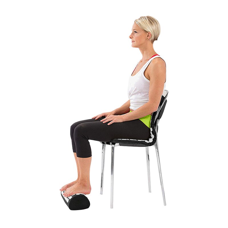 Shakti Acupressure Set - Massage Yoga Mat and Pillow Back Stress Relief Muscle Tool