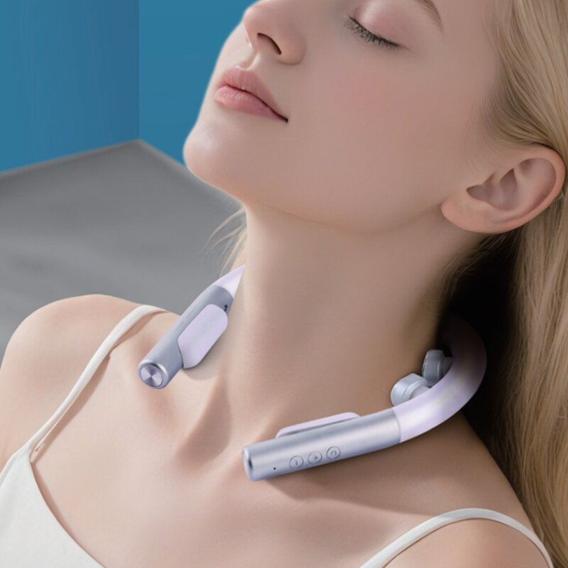 Intelligent Neck Massager - YOUMAY Non-magnetic Pulse Temperature Control Soothing Tool
