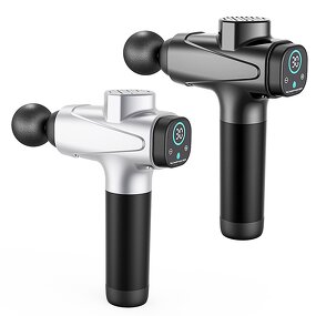 30 Speed Massage Gun - Sports Vibration LCD Booster Percussion Muscle Fascia Tool