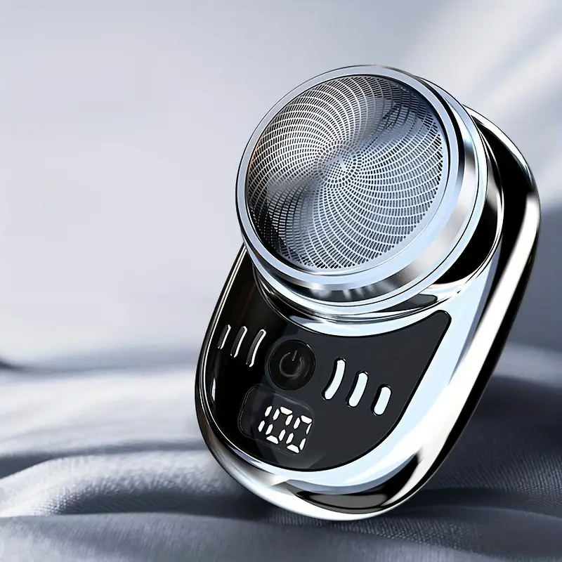 Portable Cordless Shaver - Men Smart Battery Indicator Washable Compact Travel Tool