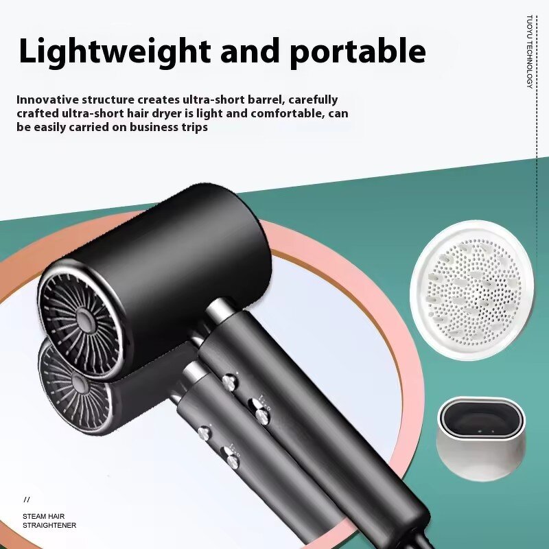 Ionic Hair Dryer - Professional Salon Electric Brushless Aroma Diffuser Hotel Tool