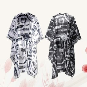 Waterproof Hair Cutting Cape - Adults Salon Barbers Hairdressing Cloth Apron