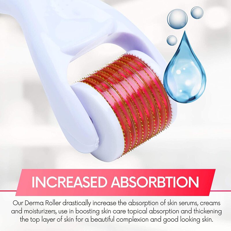 540 Micro Needle Set - 0.5mm Derma Roller Cellulite Dark Circle Treatment