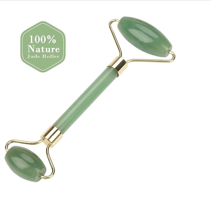 Green Jade Roller Gua Sha Set - Whitening Facial Massager Home Commercial Use