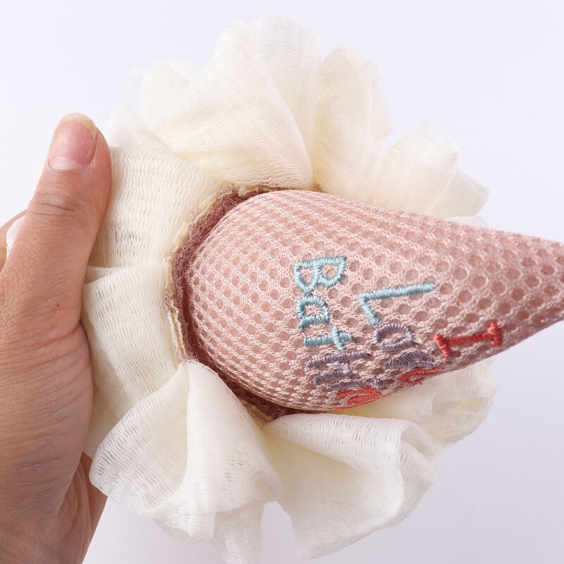 Loofah Back Scrubber - Bath Shower Sponge Exfoliating Body Accessory Tool