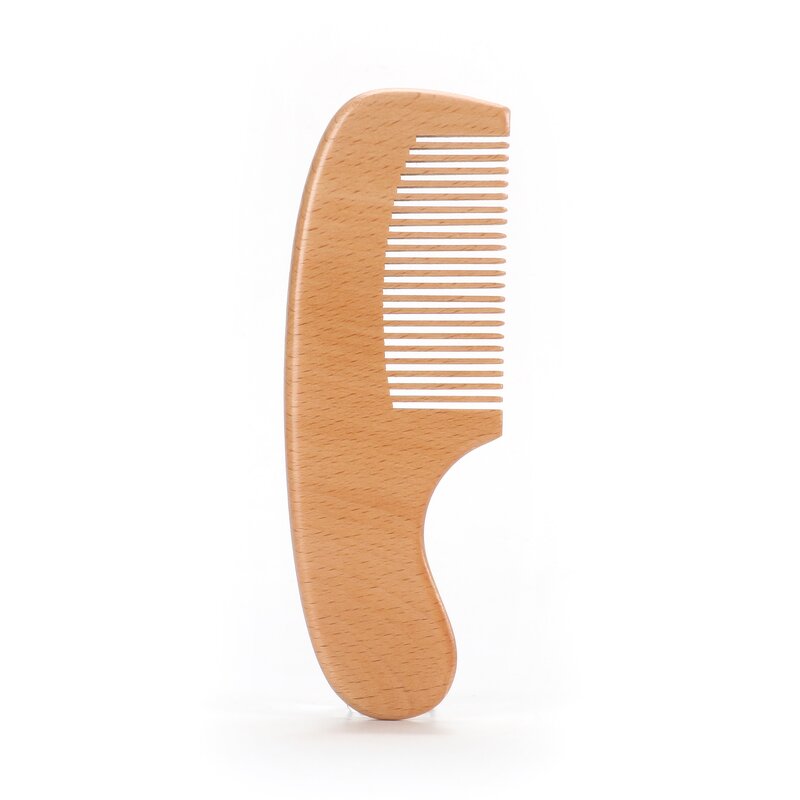 Baby Hair Brush Set - Sustainable Wood Comb Grooming Newborn Care Tool