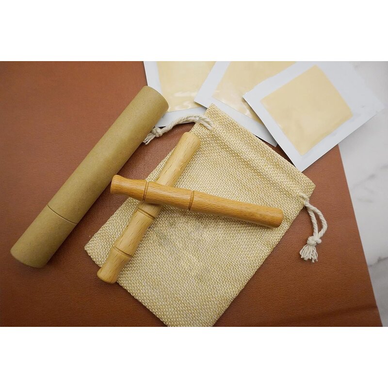 Wooden Nasal Inhaler - Portable Personal Aromatherapy Essential Oil Diffuser