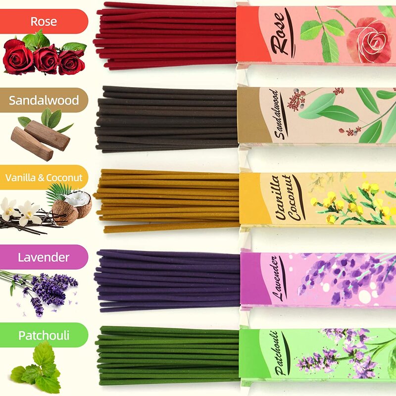 Unscented Incense Stick - Hem Sandalwood Bamboo Aromatherapy Fragrance Tool