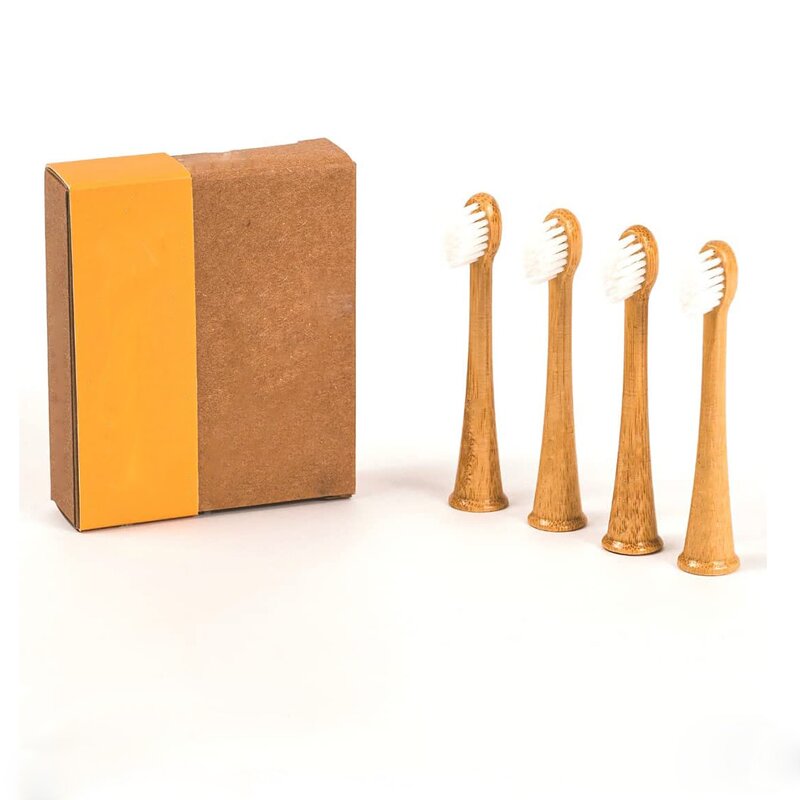 Bamboo Electric Brush Head - Mini Removable Replacement Dental Tool