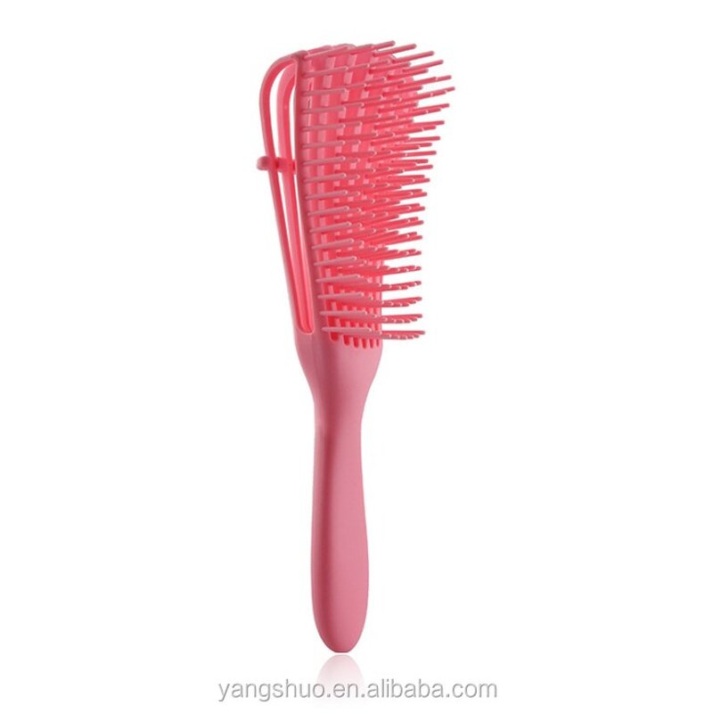 Eight-Claw Massage Comb - Multifunctional Salon Curly Plastic Straightening Tool