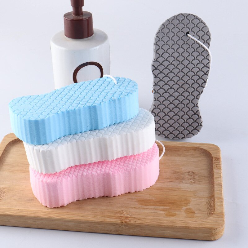 Exfoliating Bath Sponge - Magic Dead Skin Remover Body Scrubber Cleaner Tool