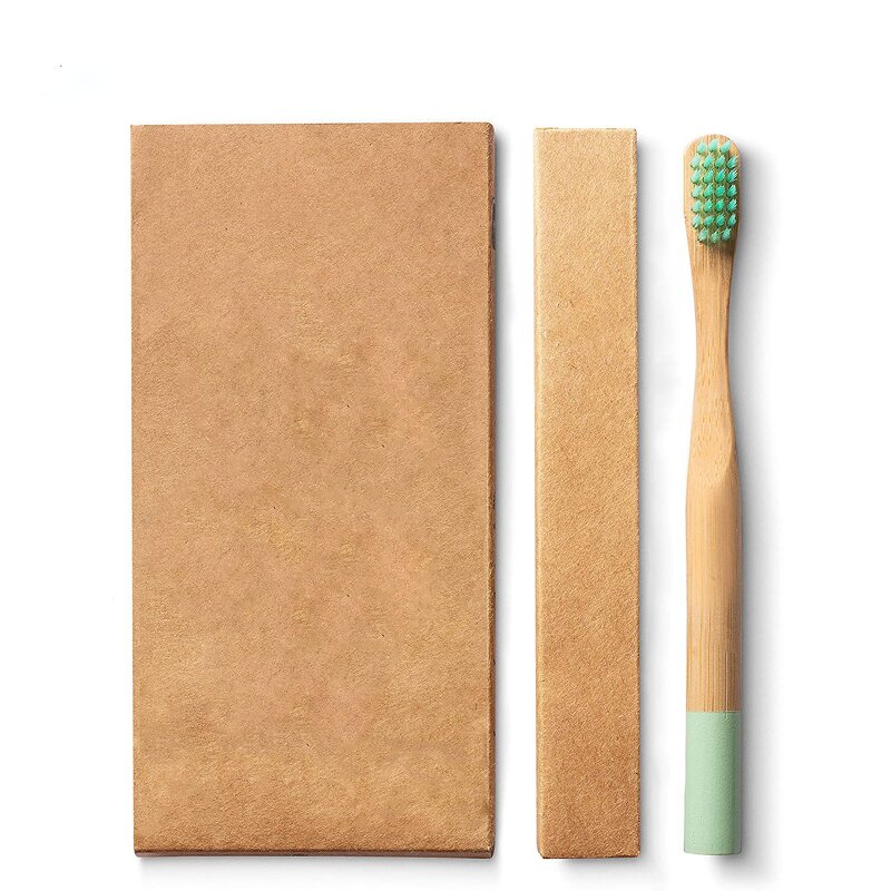 Bamboo Toothbrush - Wholesale Adult Child Activated Charcoal Medium Bristle