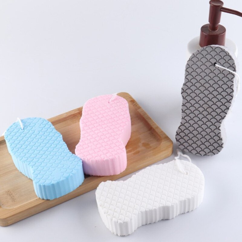 Exfoliating Bath Sponge - Magic Dead Skin Remover Body Scrubber Cleaner Tool