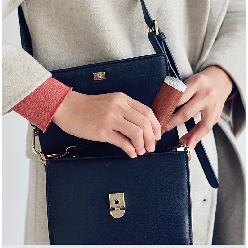 Wooden Nasal Inhaler - Portable Aromatherapy Essential Oil Yoga Spa Home Tool