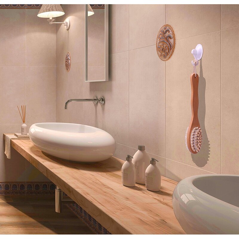 Boar Bristle Bath Brush - Custom Long Handle Two Sided Hardwood Body Tool