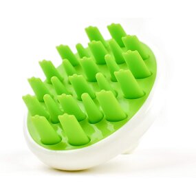 Silicone Scalp Massager - Dandruff Shampoo Brush Hair Washing Care Therapy Tool