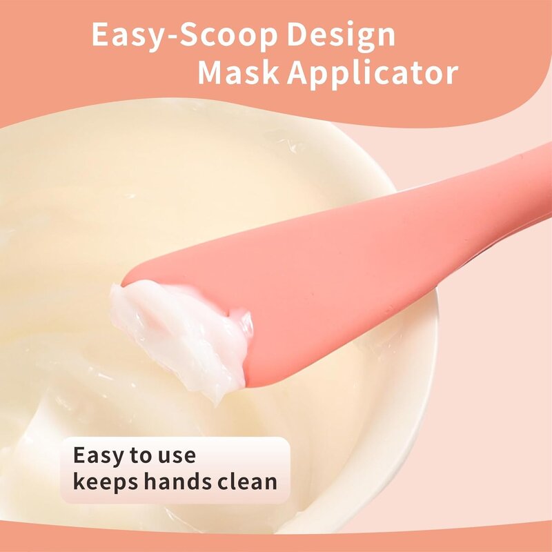 Silicone Facial Scrubber - 2-in-1 Nose Blackhead Remover Exfoliating Brush