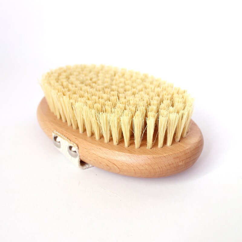 Cactus Bristle Brush - Wood Body Cellulite Remove Vegan Dry Skin Massage Tool