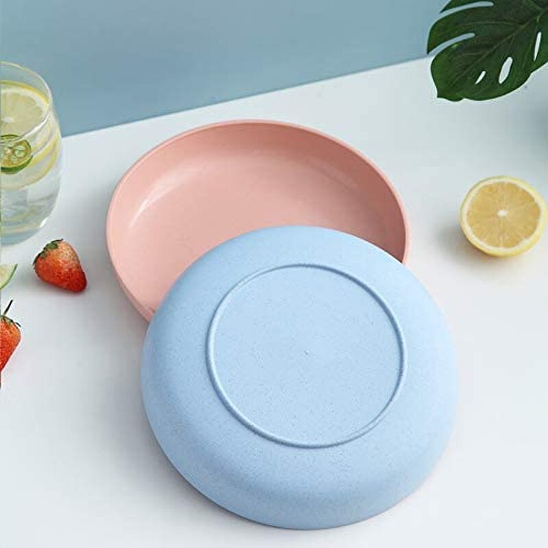 Wheat Straw Plate - Eco-Friendly Degradable Reusable Picnic Party Dish Tool